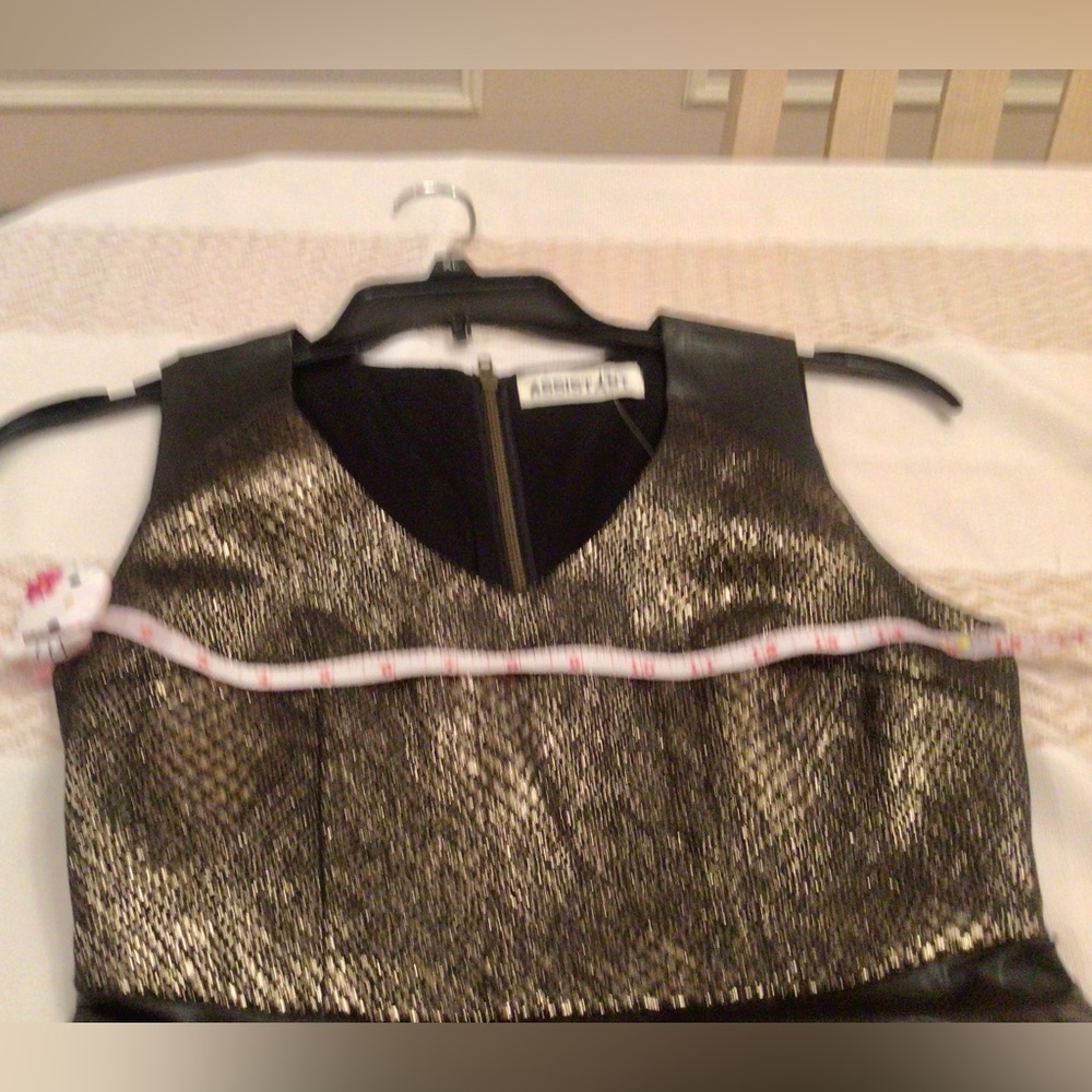 💕💕2X HOST PICK💕💕NWOT Bronze and black dress - Picture 5 of 7